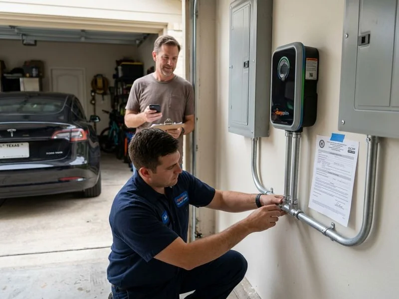 Multi-Brand EV Charger Hardware Installation