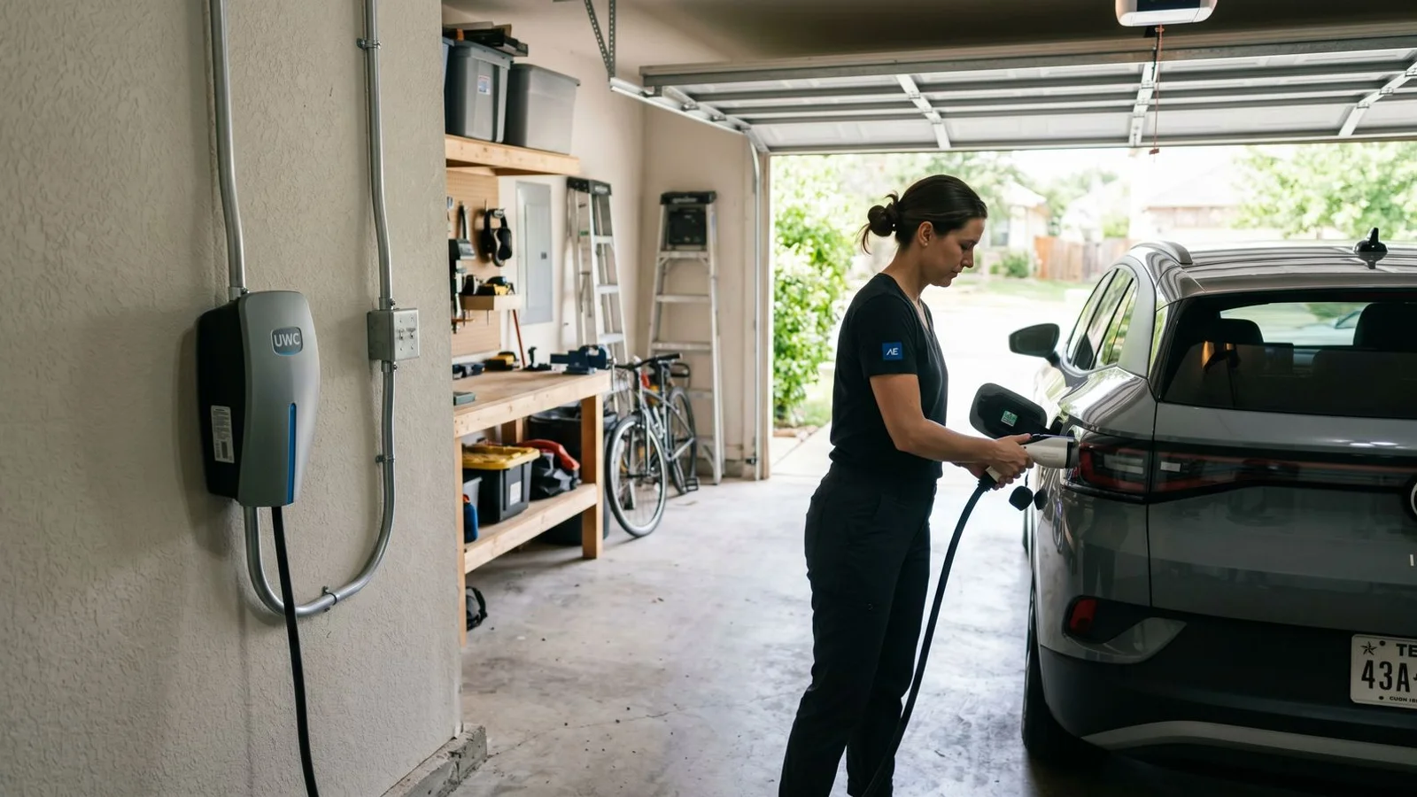 Non-Tesla EV charging from a Universal Wall Connector